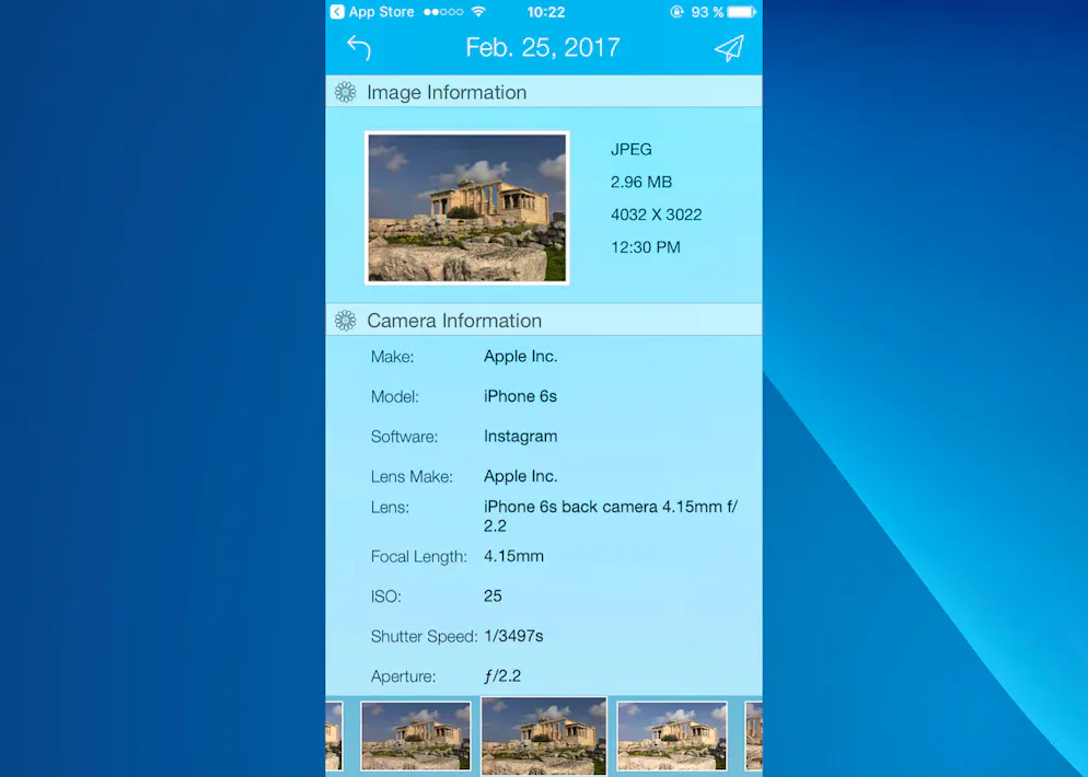 Smartphone: ce que vos photos disent de vous. Pour les appareils Android, il est également possible de désactiver la sauvegarde de ces données.