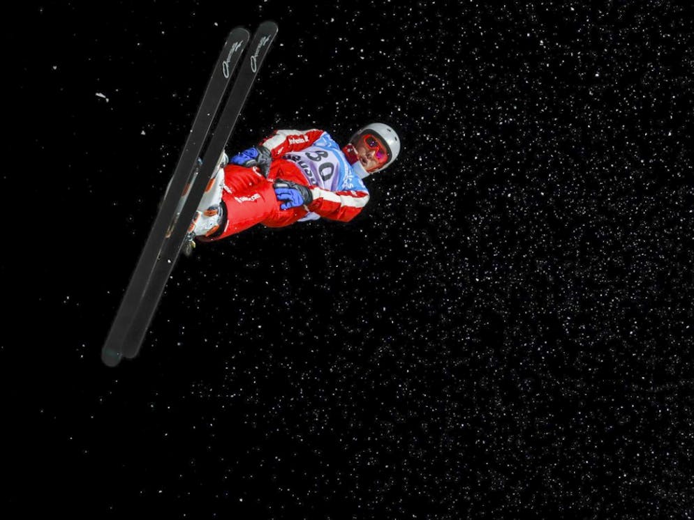 Ski Freestyle. Noé Roth holt Junioren-Weltmeister-Titel.