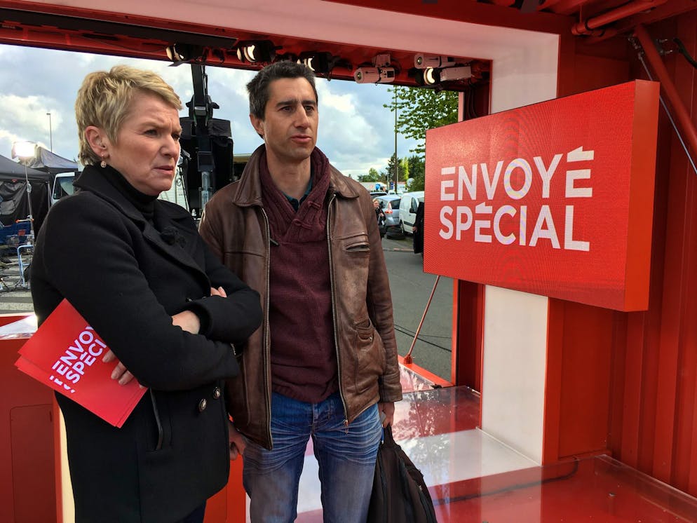 Elise Lucet en images. Elise Lucet