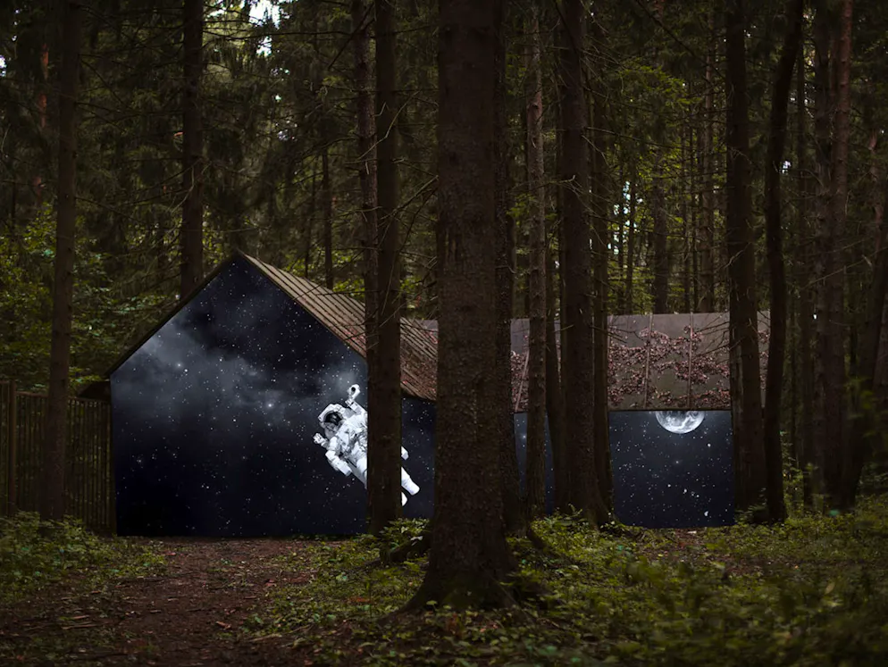 «Sony World Photography Awards»-Les meilleures photos. Alex Bitiutskih, Russie: «Forest». Pour cette photo, le photographe a laissé libre cours à sa créativité sur le thème de l’espace. Catégorie: Open, Enhanced. 