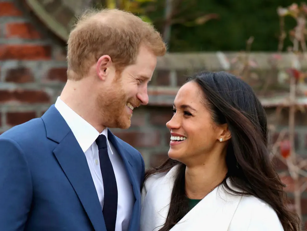 Il principe Harry e Meghan Markle. «Non avevo mai sentito parlare di lei prima», confessa Harry. «Sono rimasto piacevolmente colpito.»