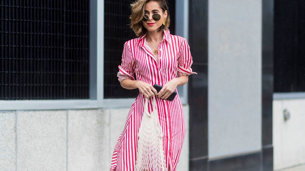 Modischer Alleskönner. Mit Streifen liegen Sie goldrichtig