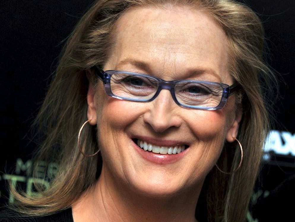 Meryl Streep in immagini. Il 16 settembre 1998 riceve la sua stella sulla celebre Walk of Fame di Hollywood.