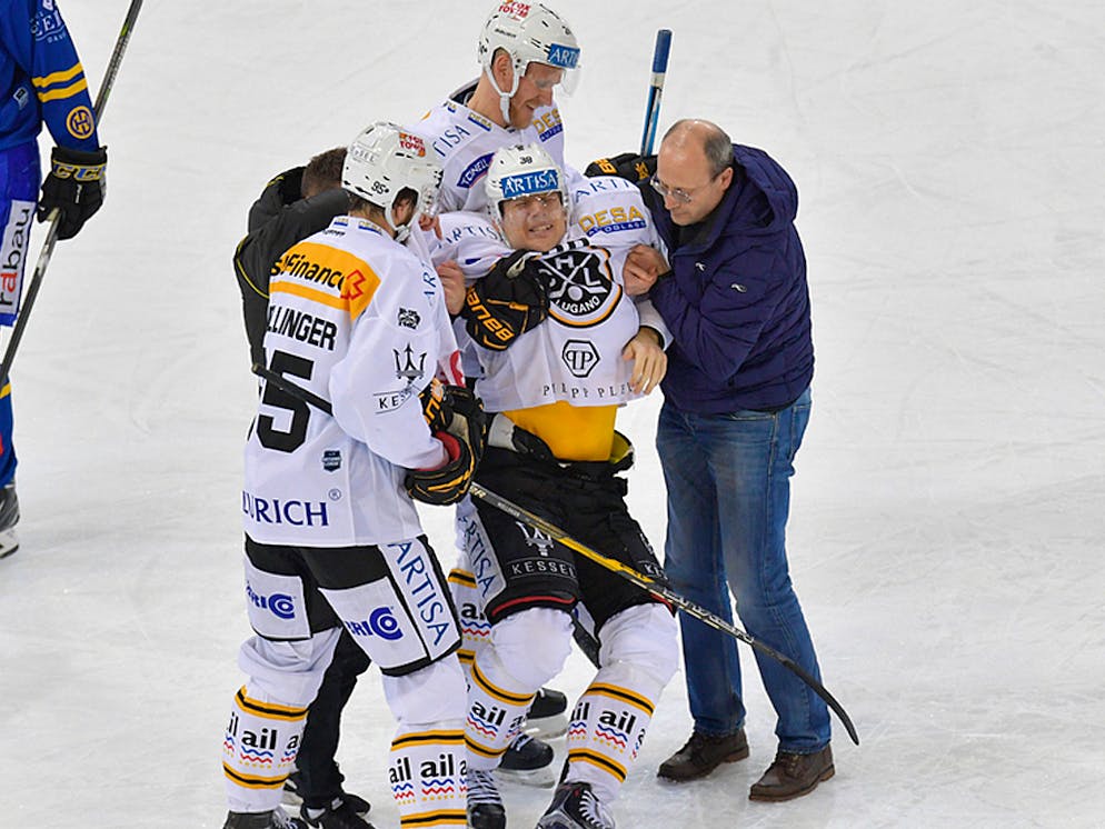 Krasses Verletzungspech. Saisonende für Damien Brunner nach Beinbruch.