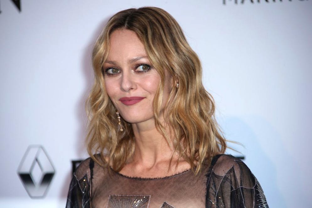 Vanessa Paradis. Lors du gala amfAR à Cannes, en 2016.