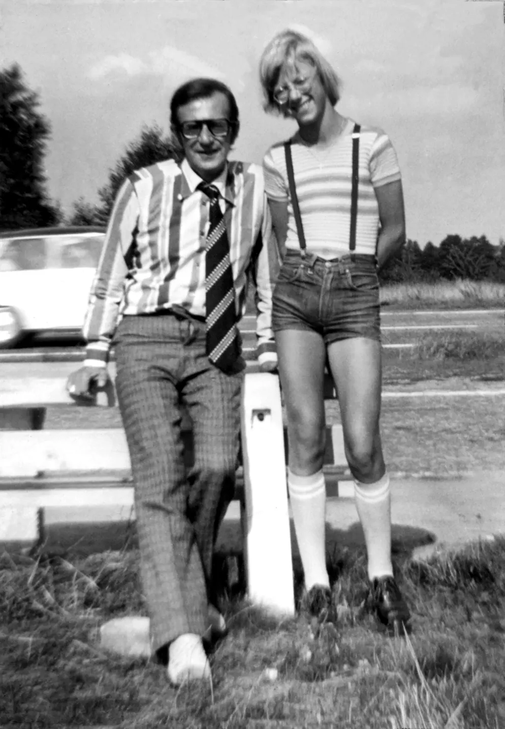 Der Berliner Kult-Coiffeur: Frank Schäfer. Frank Schäfer mit seinem Vater.