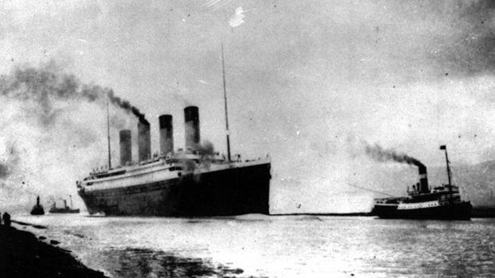 Am 14 April 1912 Sank Die Titanic Ihr Wrack Ragt In Die Gegenwart