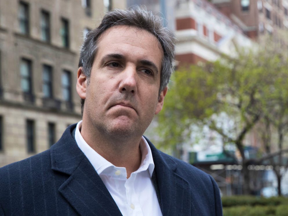 Donald Trumps persönlicher Anwalt Michael Cohen ist bereits seit Monaten Gegenstand von Ermittlungen der US-Justiz, wie aus Gerichtsunterlagen hervorgeht. (Bild vom 11. April)