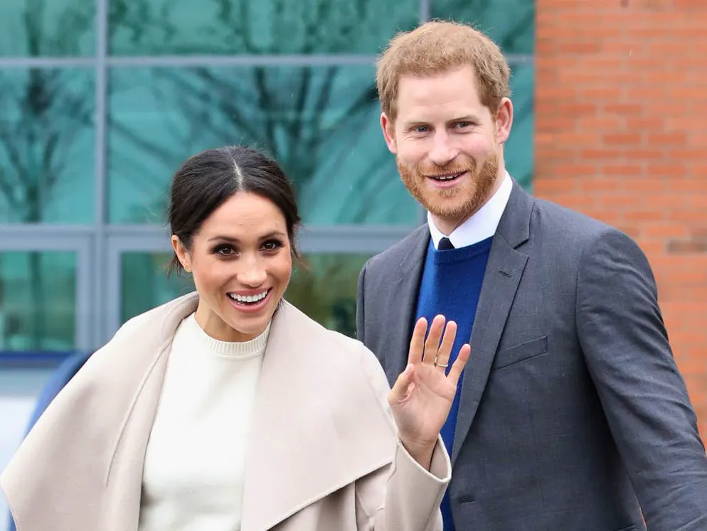 Il principe Harry e Meghan Markle. Nel mese di marzo Meghan Markle ha visitato Belfast per la prima volta.