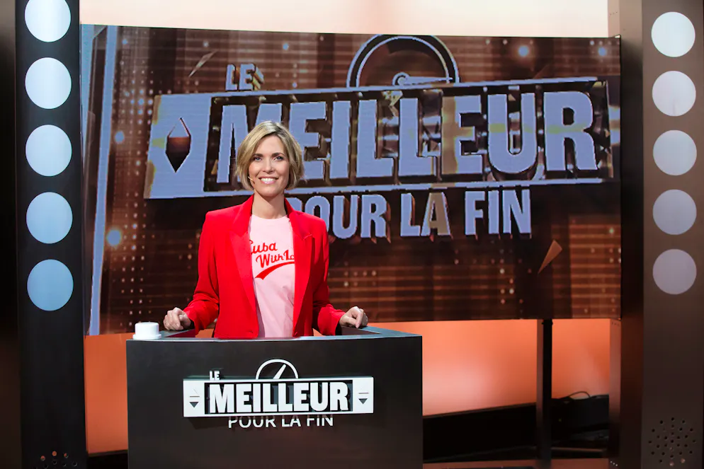 «Le meilleur pour la fin», nouvelle émission de la RTS. «Le meilleur pour la fin» est le nouveau jeu de la RTS. Animé par Mélanie Freymond, il est diffusé le samedi soir vers 20h sur RTS 1.