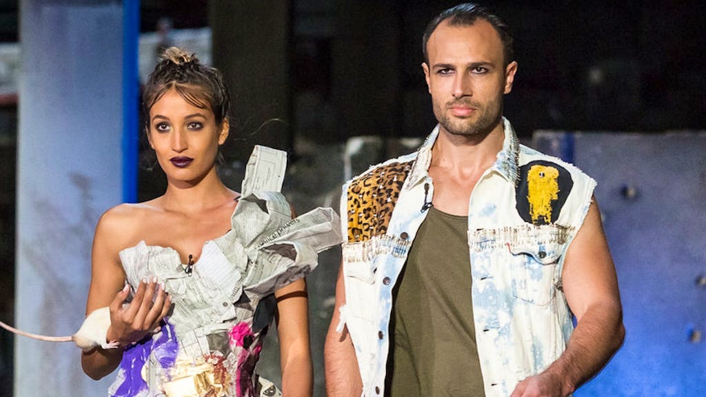 Ex-«Bachelor» geschminkt bei «GNTM». Für seine Frau tut Lorenzo Leutenegger alles