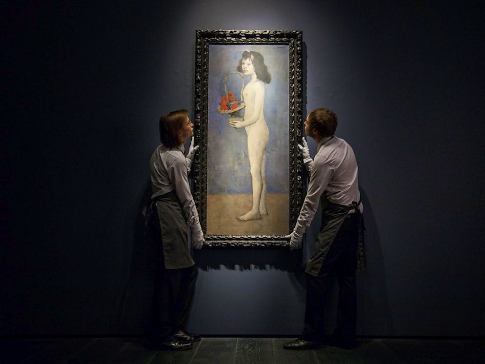 Dieses Bild von Picasso aus dem Rockefeller-Nachlass könnte nach Schätzungen an der Auktion für 100 Millionen Dollar verkauft werden. (Archiv)