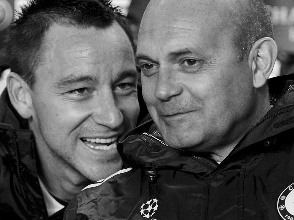 Ray Wilkins (rechts, hier mit John Terry) ist im Alter von erst 61 Jahren verstorben