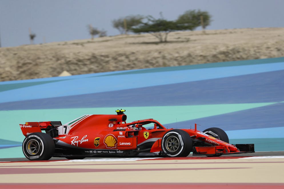 Der Schnellste im Training: Kimi Räikkönen.