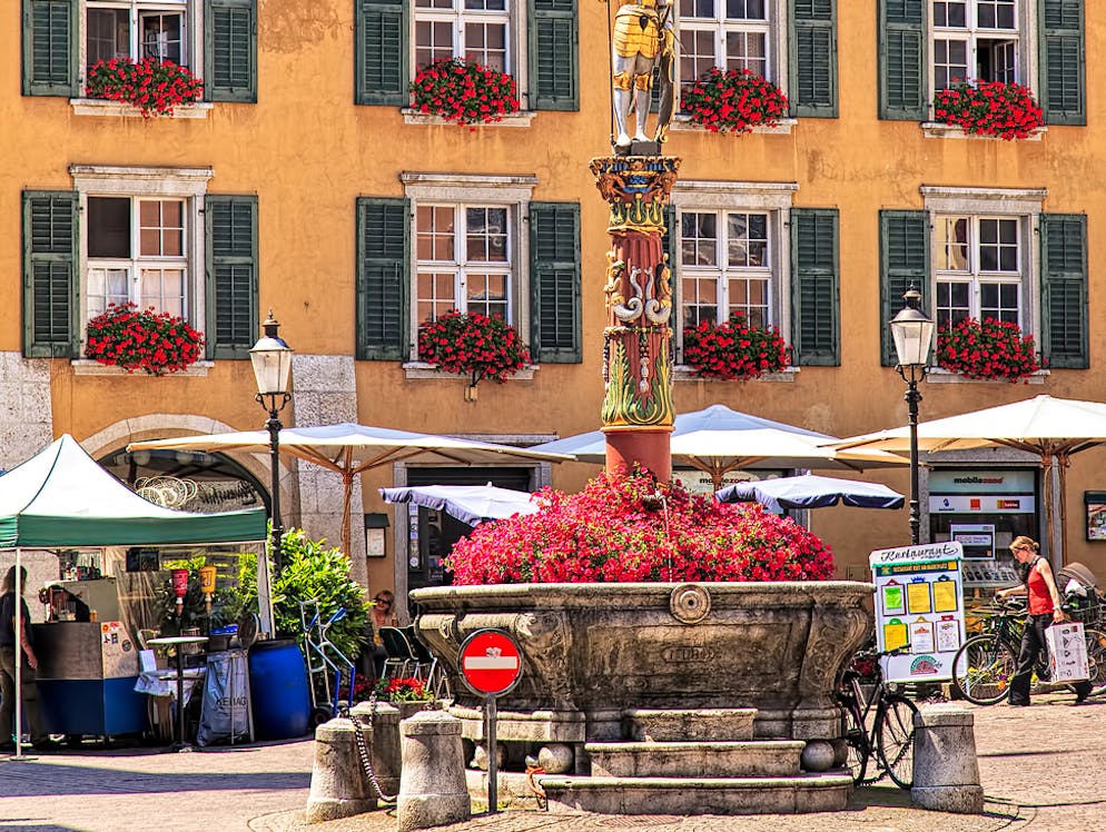 Etappenziel ist die wunderschöne Barockstadt Solothurn.
