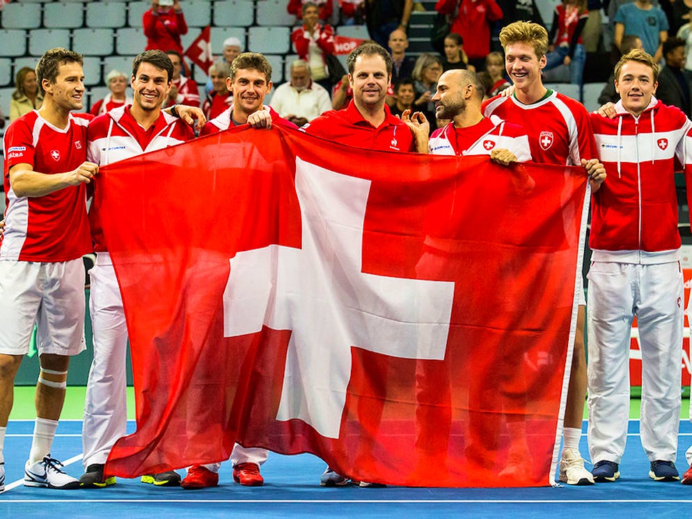 Die Schweizer Davis-Cup-Fans dürfen auf ein Heimspiel im September hoffen