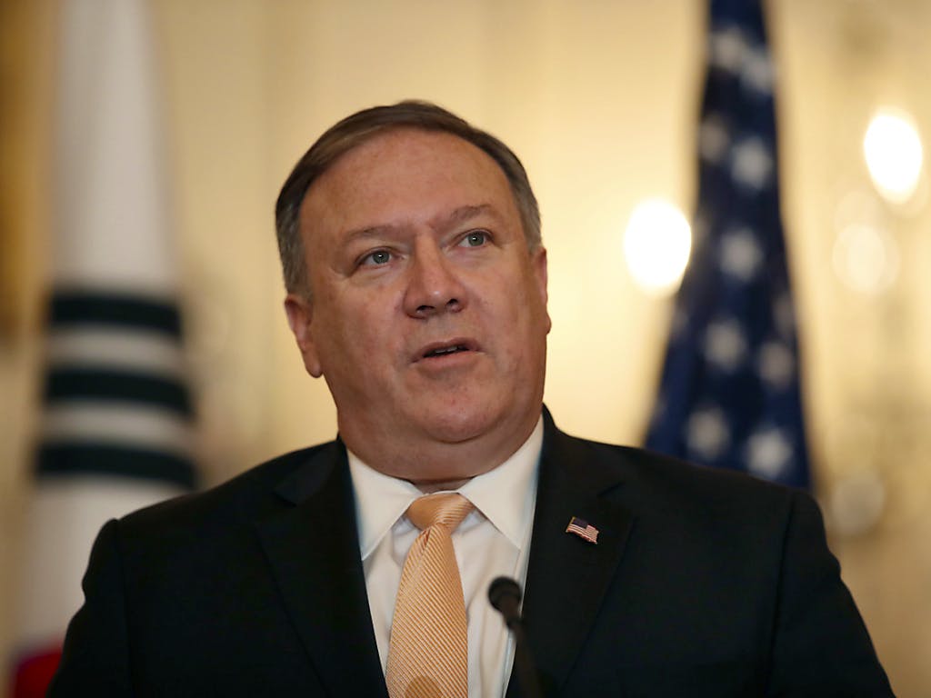 Der US-Aussenminister Mike Pompeo verspricht Nordkorea eine rosige Zukunft falls das Land mache was die USA