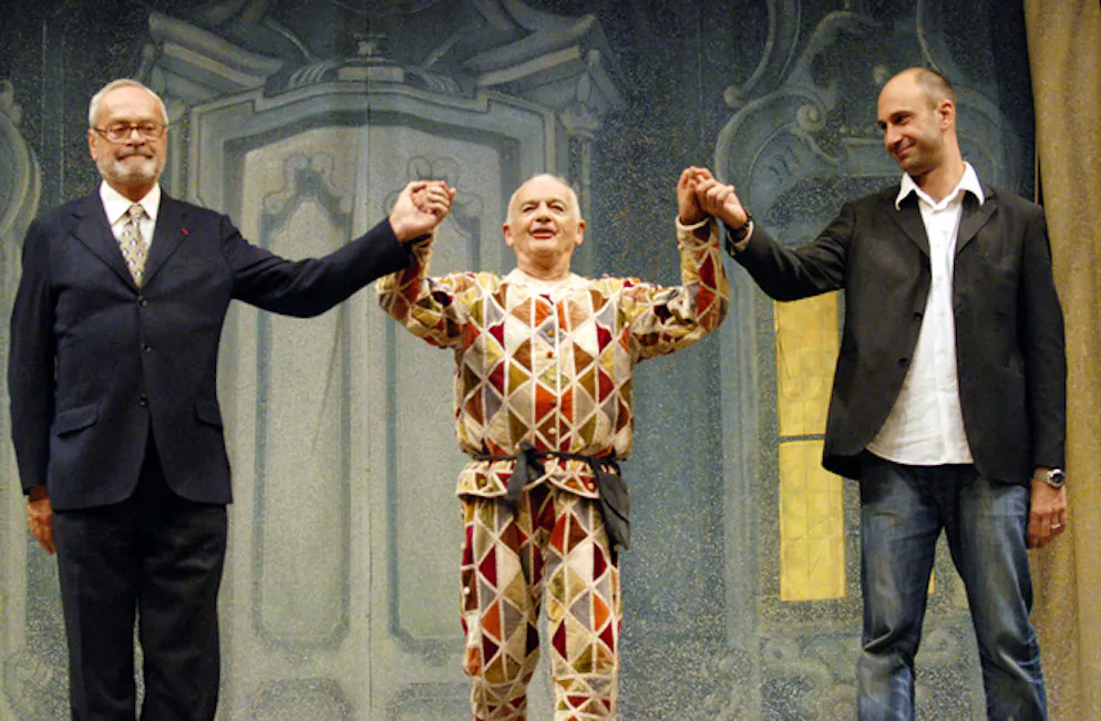 Soleri si congeda da Arlecchino