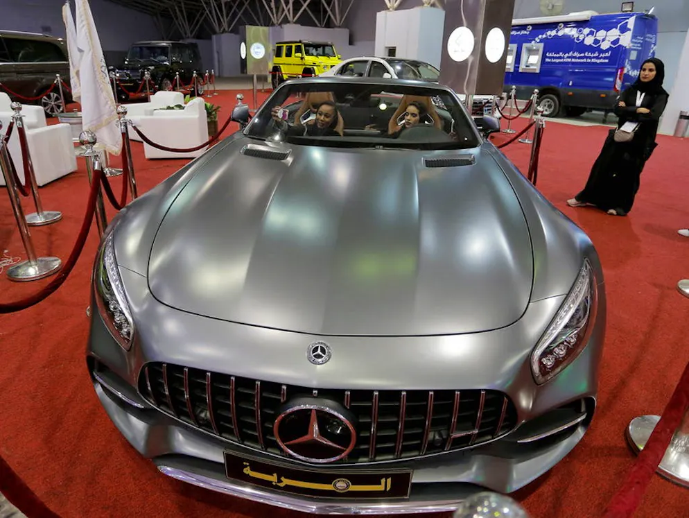 Un salon de l'auto réservé aux femmes en Arabie saoudite. ... qui étaient jusqu'à présent exclues de nombreux secteurs de la vie publique.