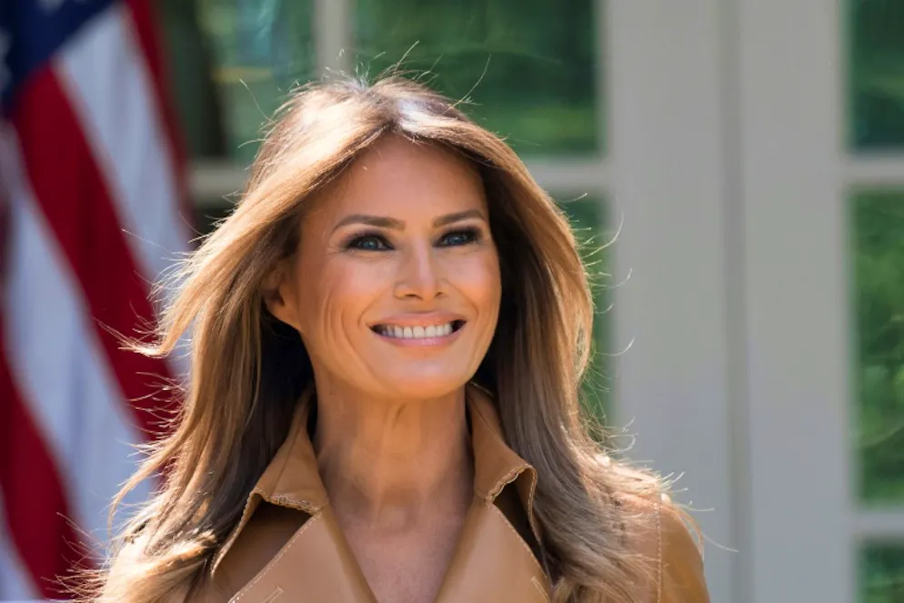 Melania Trump hospitalisée. Melania Trump lance son initiative en faveur des enfants "Be Best"
