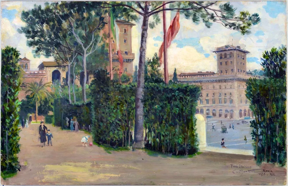 Piazze e parchi, la Roma di De Vico