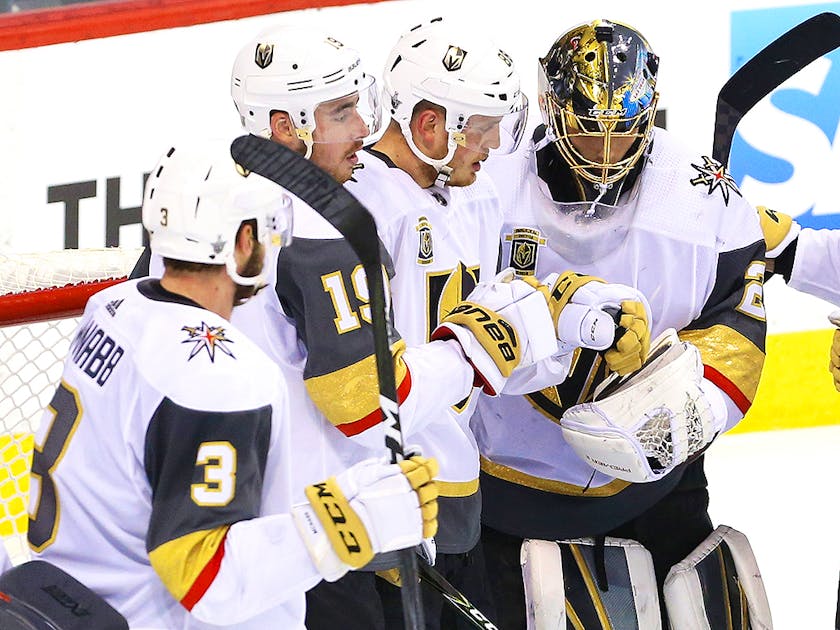 Vegas Golden Knights Gleichen Die Serie Wieder Aus