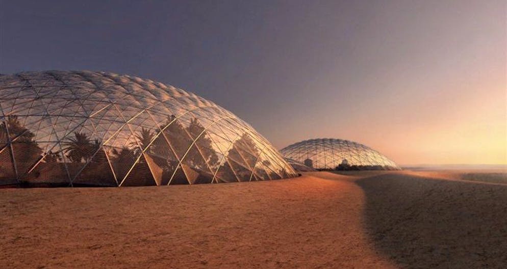 Übung für die Marsmission: Die Mars Science City ausserhalb von Dubai