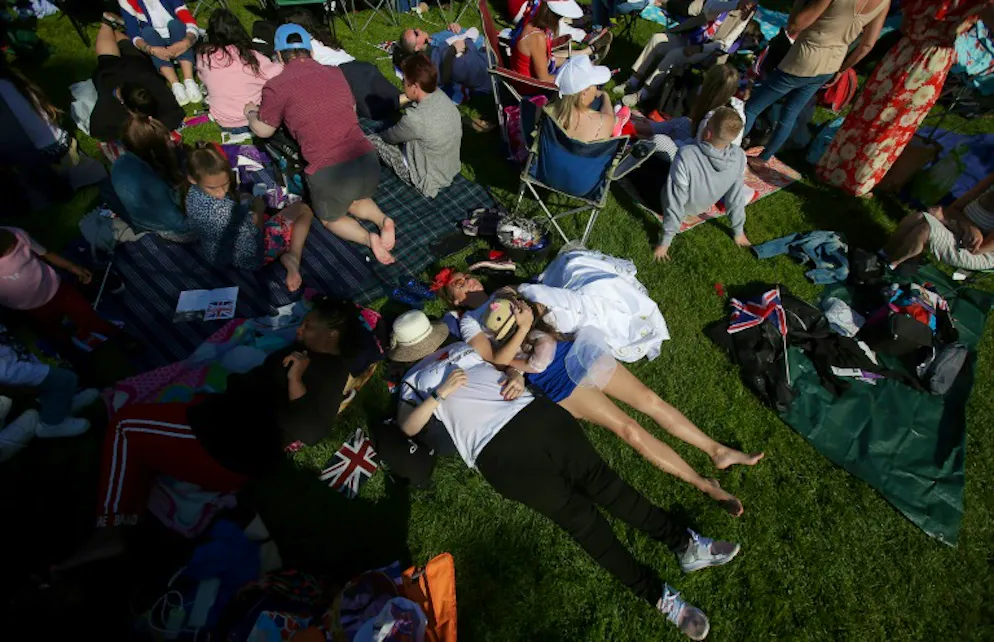 A Windsor, fanfare et prosecco pour le mariage de Meghan et Harry