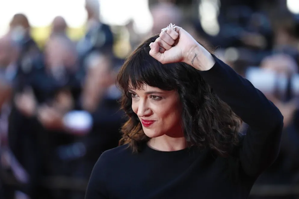 Asia Argento su palco, mai più Weinstein