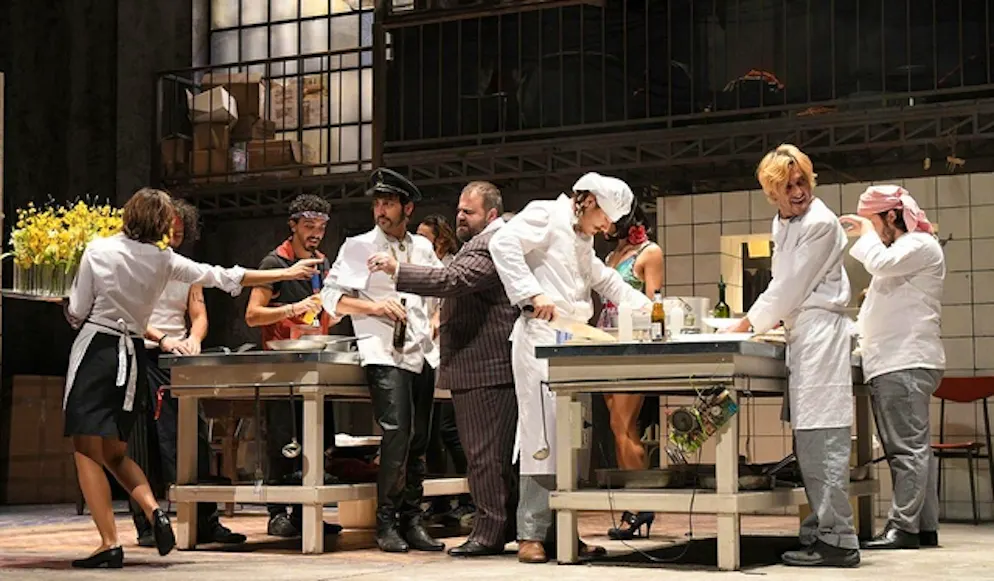 A teatro Autieri, D'Aquino e Murino