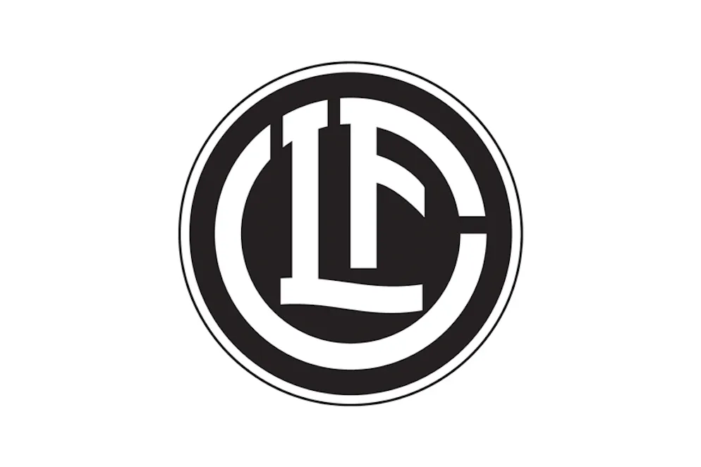 Il nuovo logo del Lugano calcio.