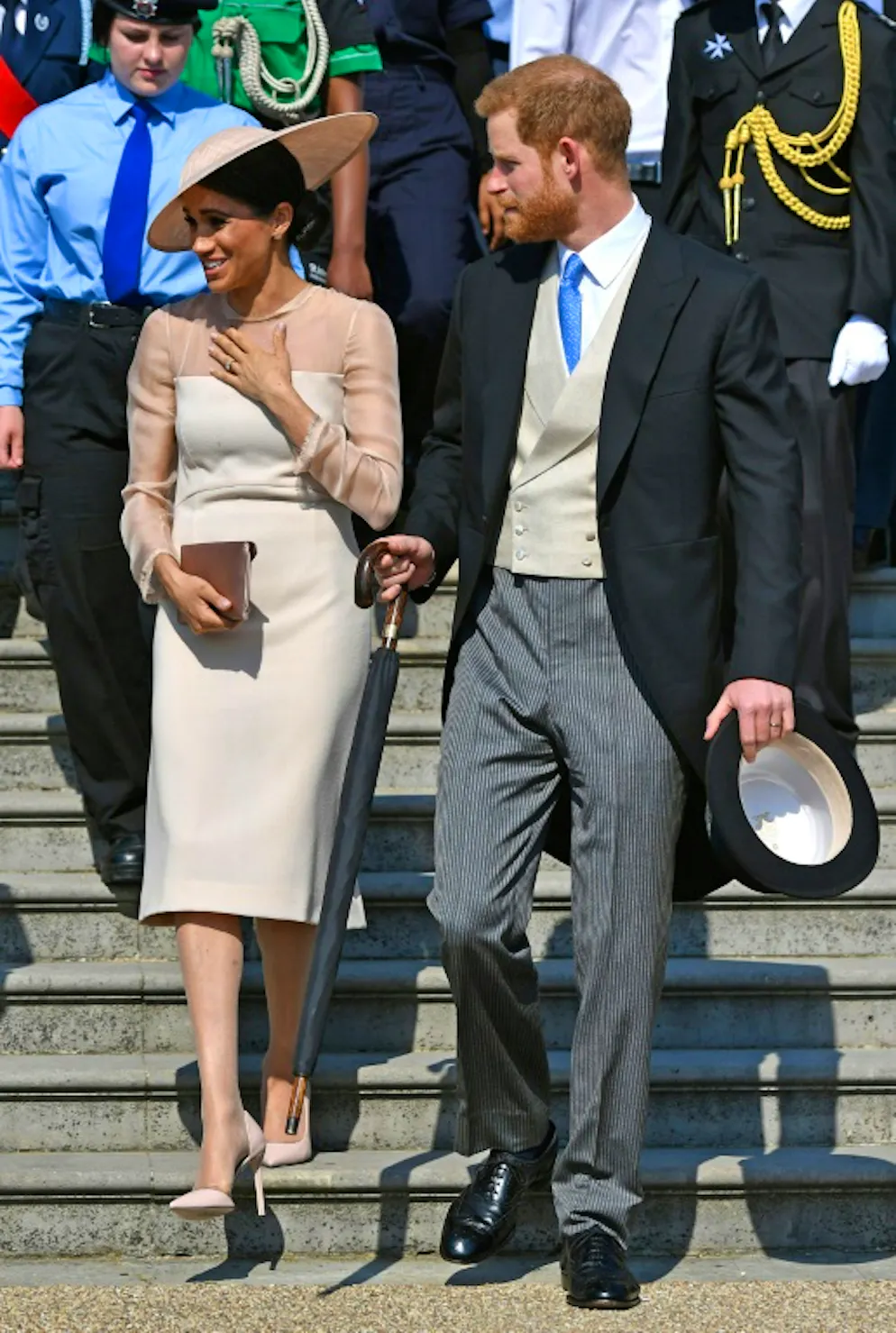 Première apparition officielle pour Meghan et Harry depuis leur mariage