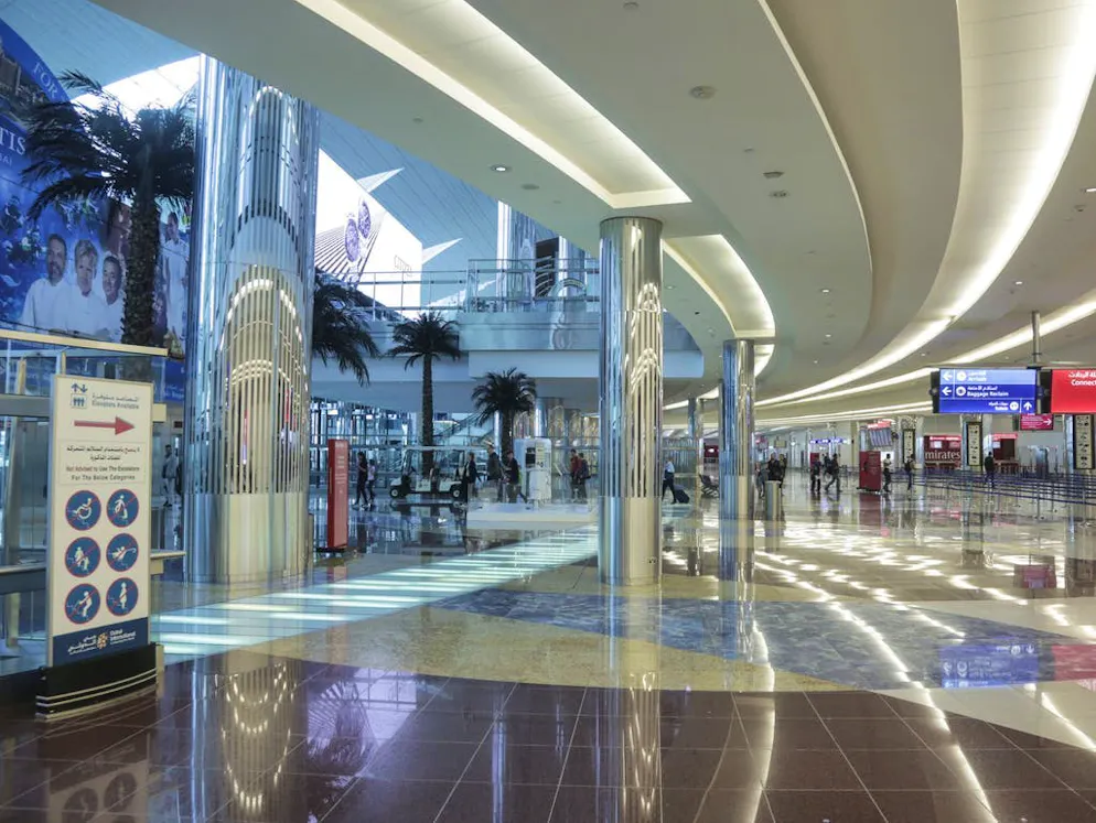 I 20 aeroporti più grandi al mondo. 3.  Aeroporto internazionale di Dubai (Emirati arabi): 88,24 milioni di passeggeri.