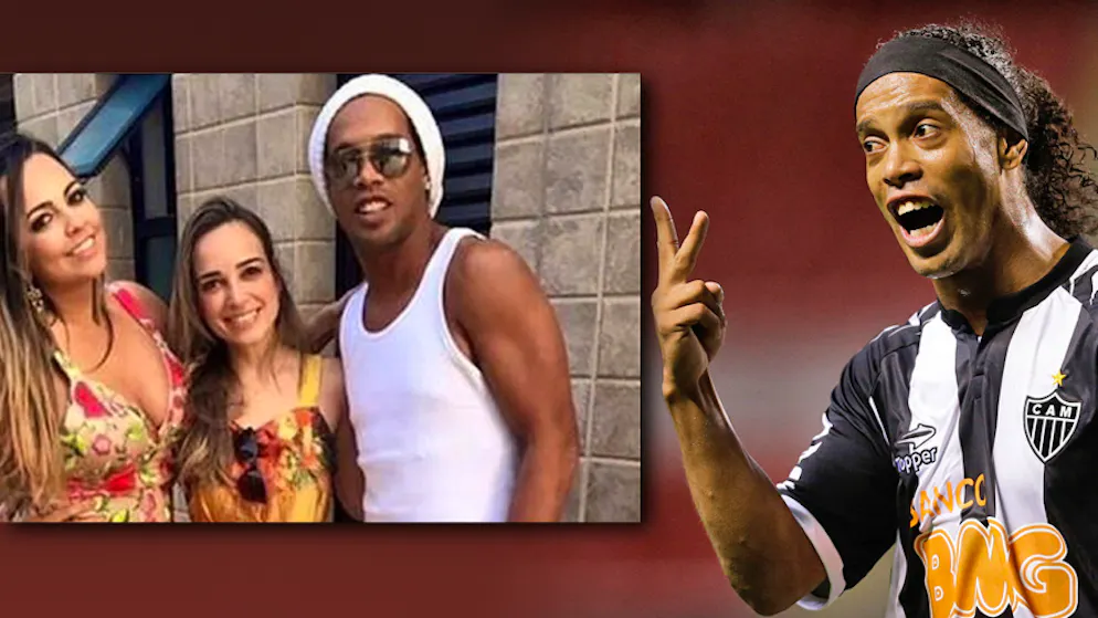 Ronaldinho ne veut pas choisir entre ses deux femmes.
