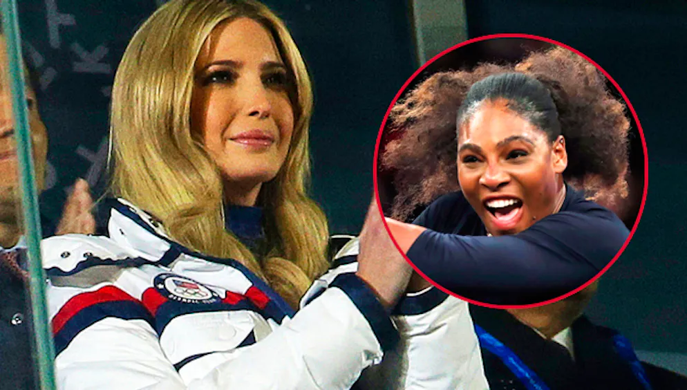 Ivanka Trump suit le sport et le fait savoir (ici lors de la cérémonie de clôture des JO 2018)