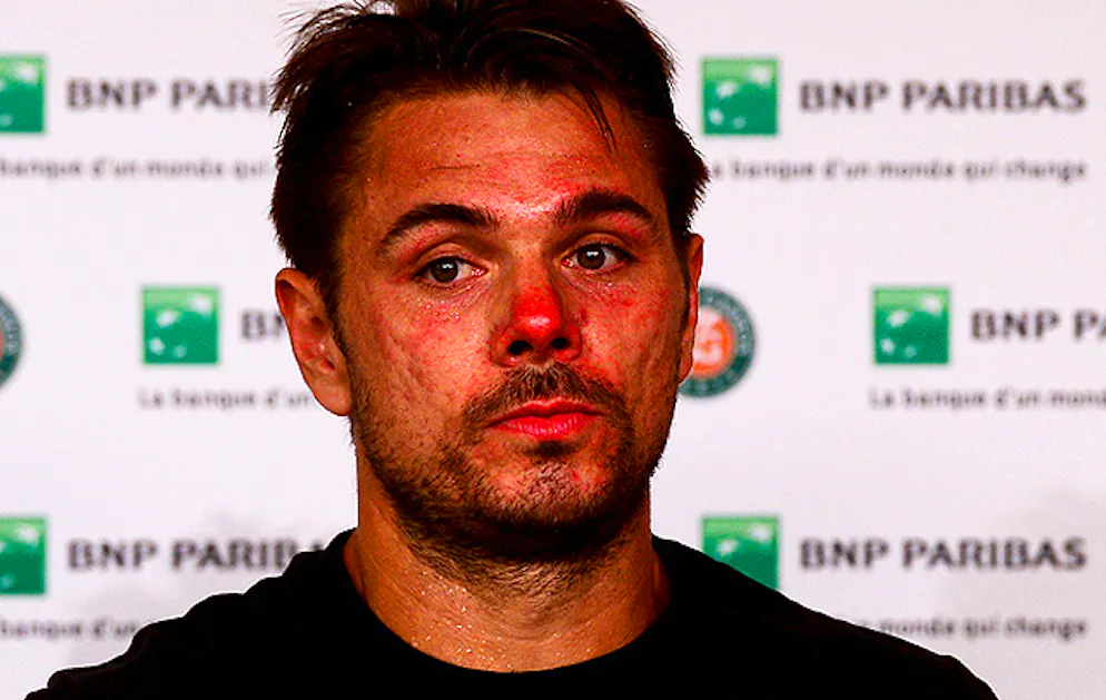 Stan Wawrinka en conférence de presse: "Il n'y a pas de frustration aujourd'hui. C'est simplement dur"