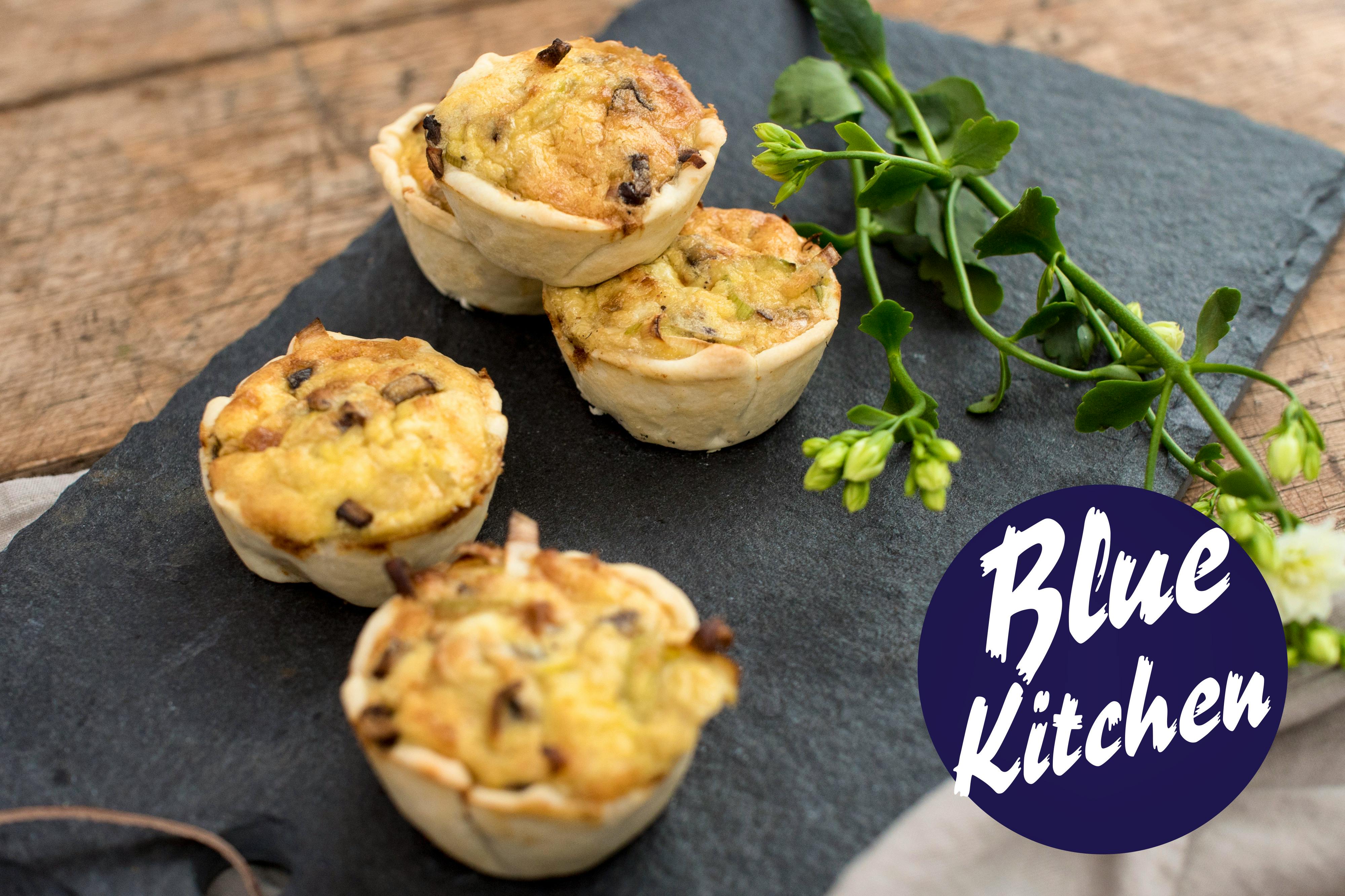 Wochenend-Rezept: Klein, aber fein: Mini-Quiches mit Lauch und ...