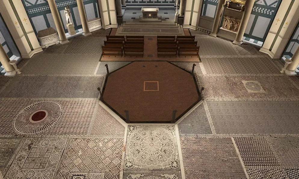 Progetto Storaro luce Battistero Firenze
