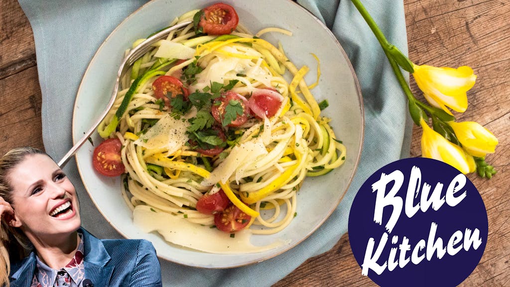 Wochenend-Rezept. Zucchetti-Spaghetti: Michelle Hunziker verrät ihr Geheimrezept