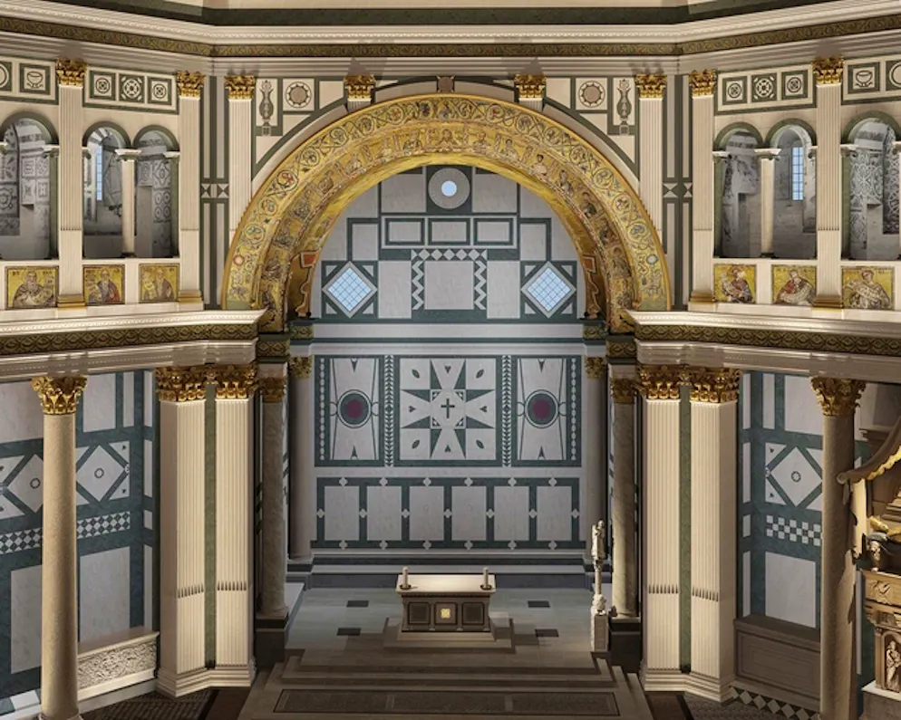 Progetto Storaro luce Battistero Firenze