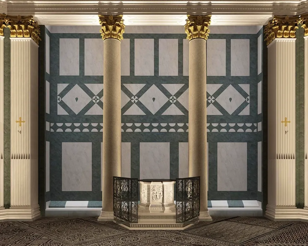 Progetto Storaro luce Battistero Firenze