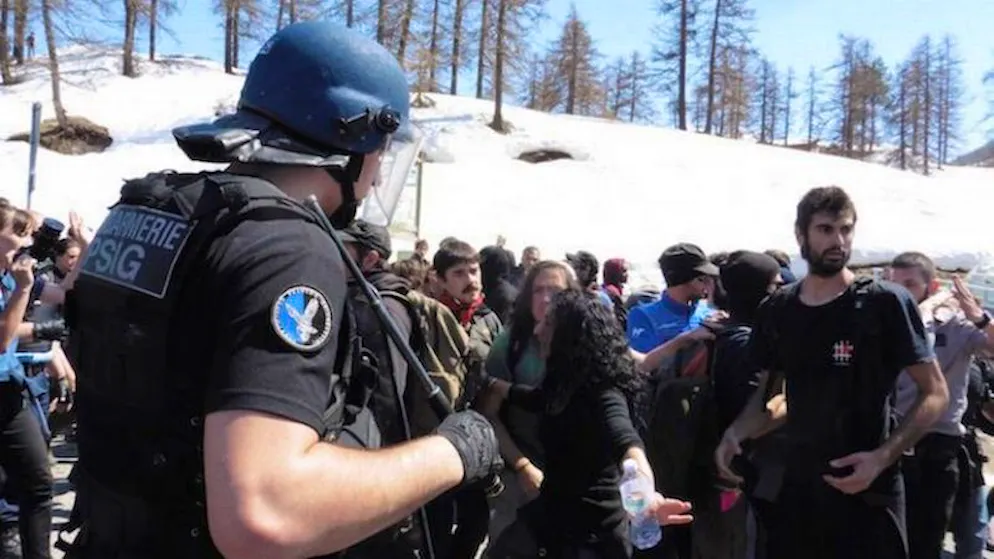 Le 22 avril, des militants ont aidé des migrants à franchir la frontière et rallier Briançon.