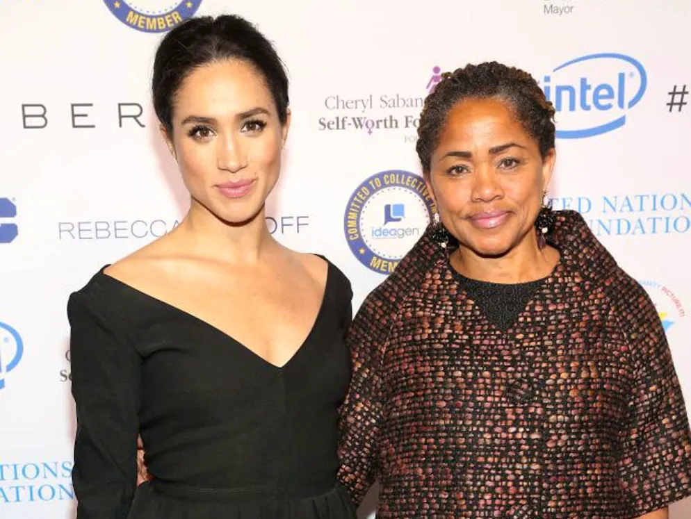 Meghan Markle ama molto mostrarsi con sua madre Doria.