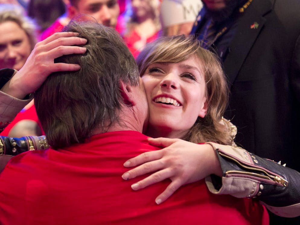 Herzschlagfinale bei «DSDS»: Marie ist der jüngste «Superstar» aller Zeiten!. Die Zuschauer hatten entschieden: Deutschland hatte seinen Superstar 2018 gefunden. Marie Wegener ist die jüngste Gewinnerin in der Geschichte der Show. Sie konnte ihr Glück kaum fassen und fiel ihrem Papa in die Arme.