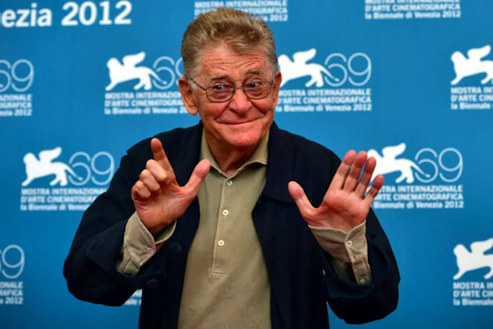 Mort à 86 ans du cinéaste Ermanno Olmi, Palme d'or à Cannes. Le cinéaste italien Ermanno Olmi, le 5 septembre 2012 lors du Festival du film à Venise,