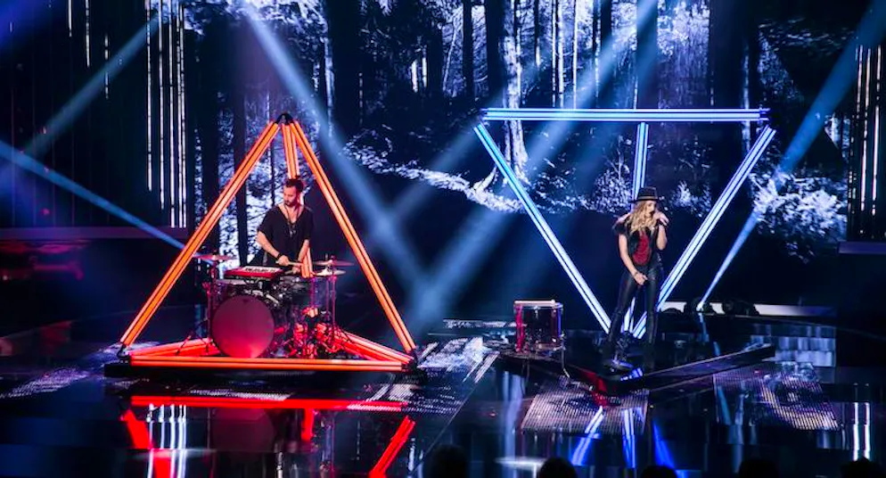 Lors de la finale nationale de l’Eurosong, téléspectateurs et jury ont choisi de voter pour Zibbz.