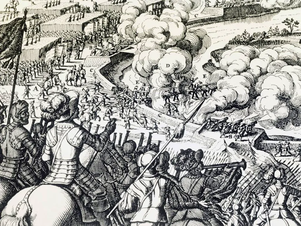 Il y a 400 ans:  la guerre de Trente Ans. Pendant longtemps, le traumatisme européen a été mis sous le compte des guerres idéologiques et des guerres de religion. Mais avec le recul, il est incontestable que la frontière entre religion, confession, nationalité et intérêts économiques et politiques a traversé les lignes de front.