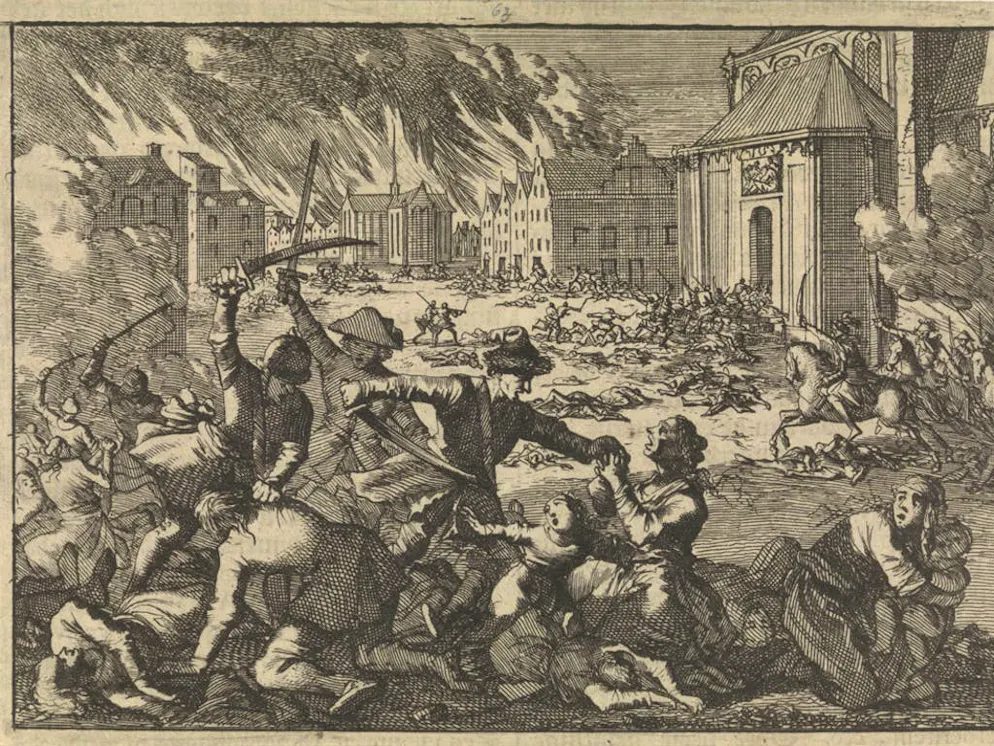 Il y a 400 ans:  la guerre de Trente Ans. Les bandes de mercenaires pillards constituaient l’un des plus grands fléaux pour le peuple. Ne recevant plus de solde après avoir été libérés d’une campagne ou pour d’autres raisons, ils se payaient sur le dos de la population de la manière la plus cruelle qui soit.