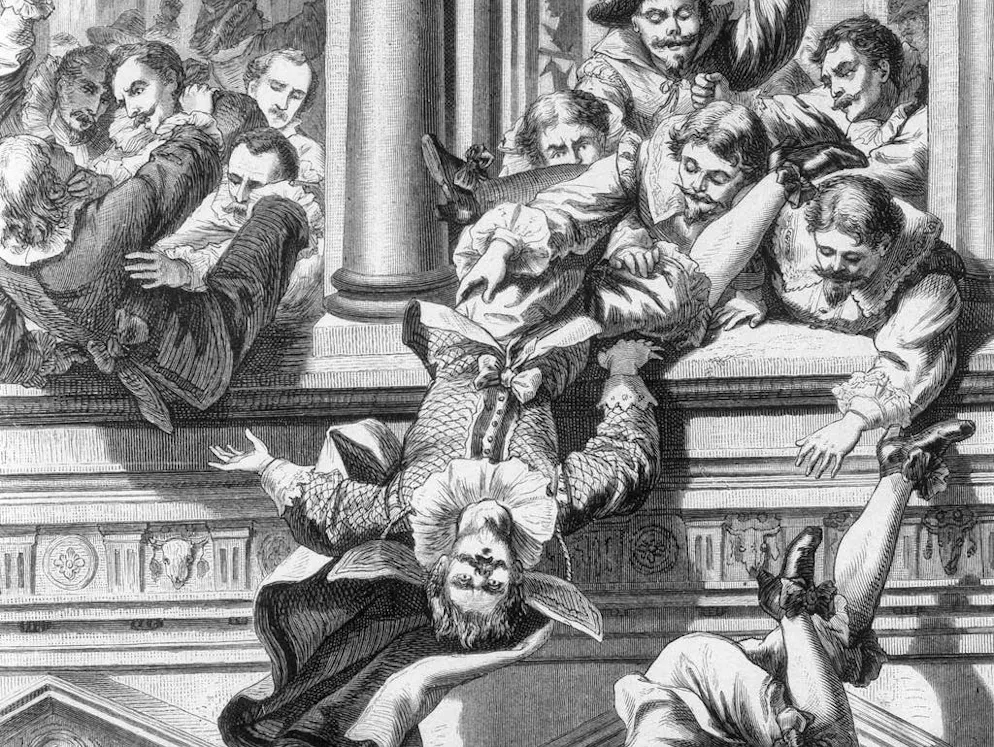 Il y a 400 ans:  la guerre de Trente Ans. Le 23 mai 1618, la deuxième défenestration de Prague marquait le début de la guerre de Trente Ans. Les représentants du roi de Bohême Jaroslav Borsita, comte de Martinitz, et Wilhelm Slavata ainsi que leur secrétaire Philippe Fabricus étaient précipités dans le vide d’une fenêtre du château de Prague.