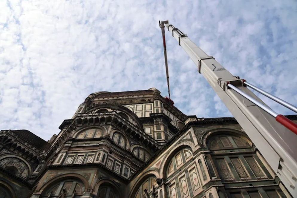 Al via monitoraggio marmi Duomo Firenze